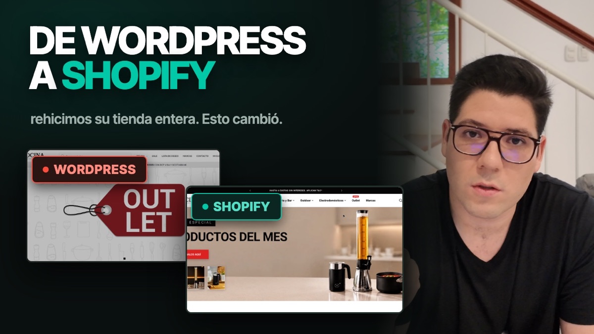 Migración de una tienda online de WordPress a Shopify