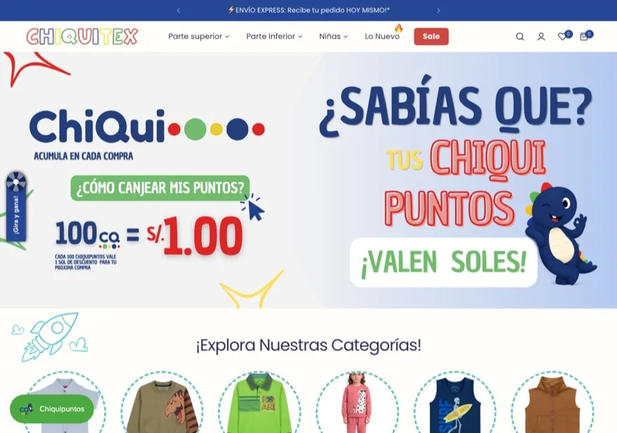 Vista previa de la tienda Chiquitex