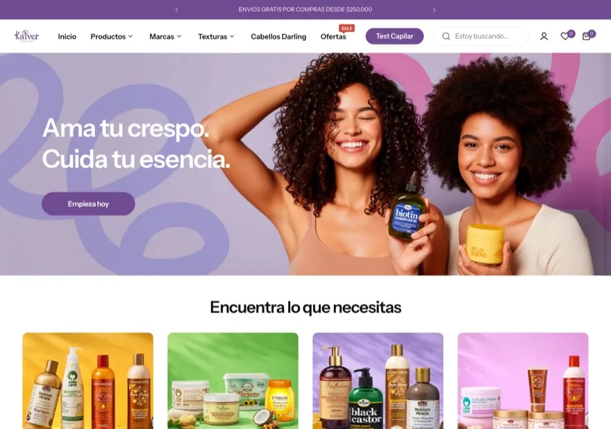 Vista previa de la tienda Kaiver