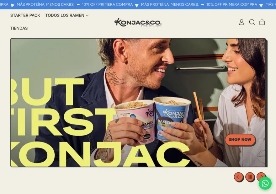 Vista previa de la tienda Konjac & Co