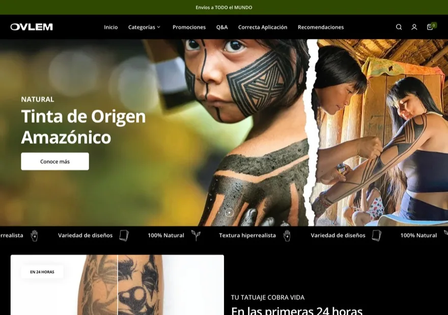 Vista previa de la tienda Ovlem