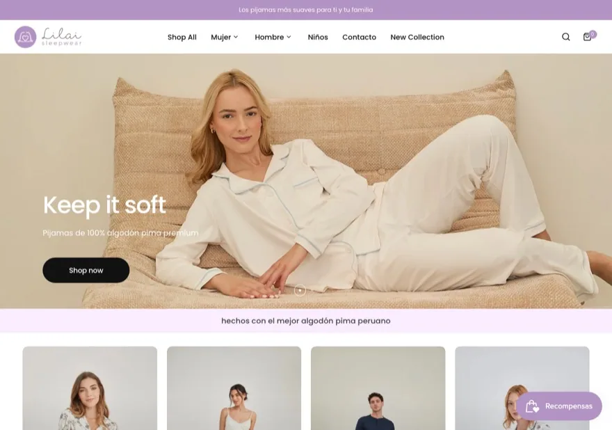 Vista previa de la tienda Lilai Sleepwear