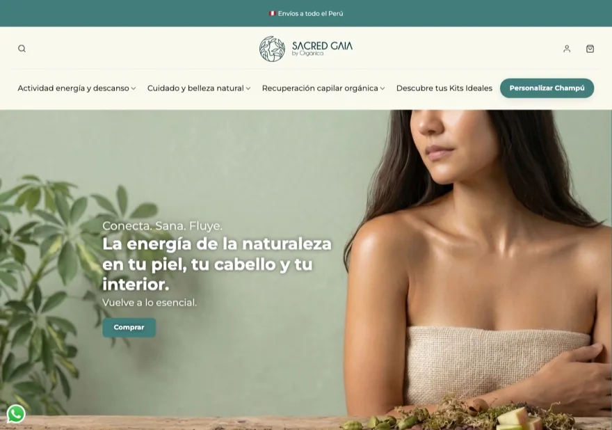 Vista previa de la tienda Sacred Gaia